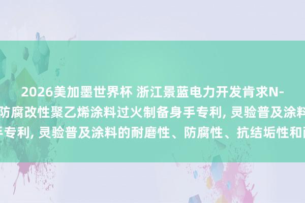2026美加墨世界杯 浙江景蓝电力开发肯求N-HAP热浸塑钢
